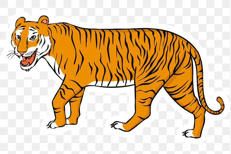 bengal tiger clip art