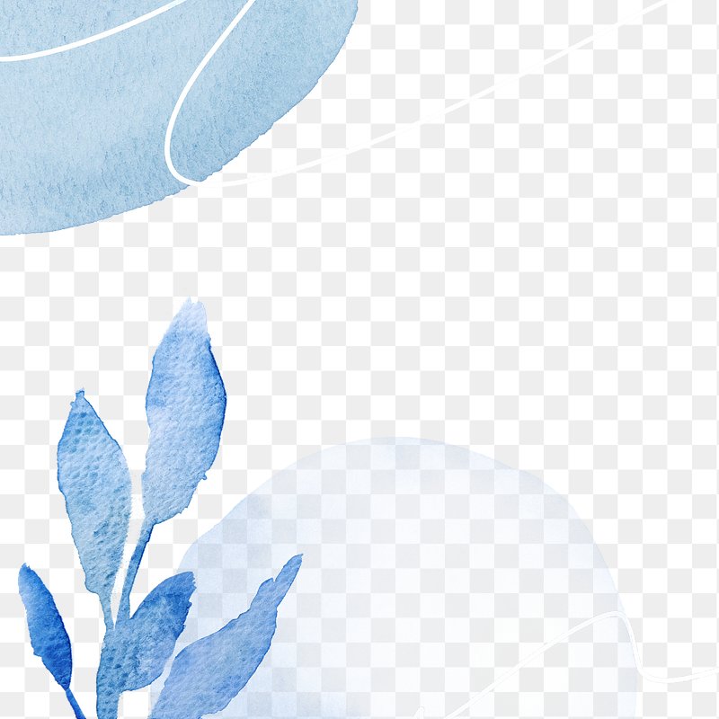 Blue Memphis watercolor textured background | Premium PNG - rawpixel