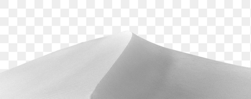 PNG minimal grayscale mountain landscape | Premium PNG - rawpixel