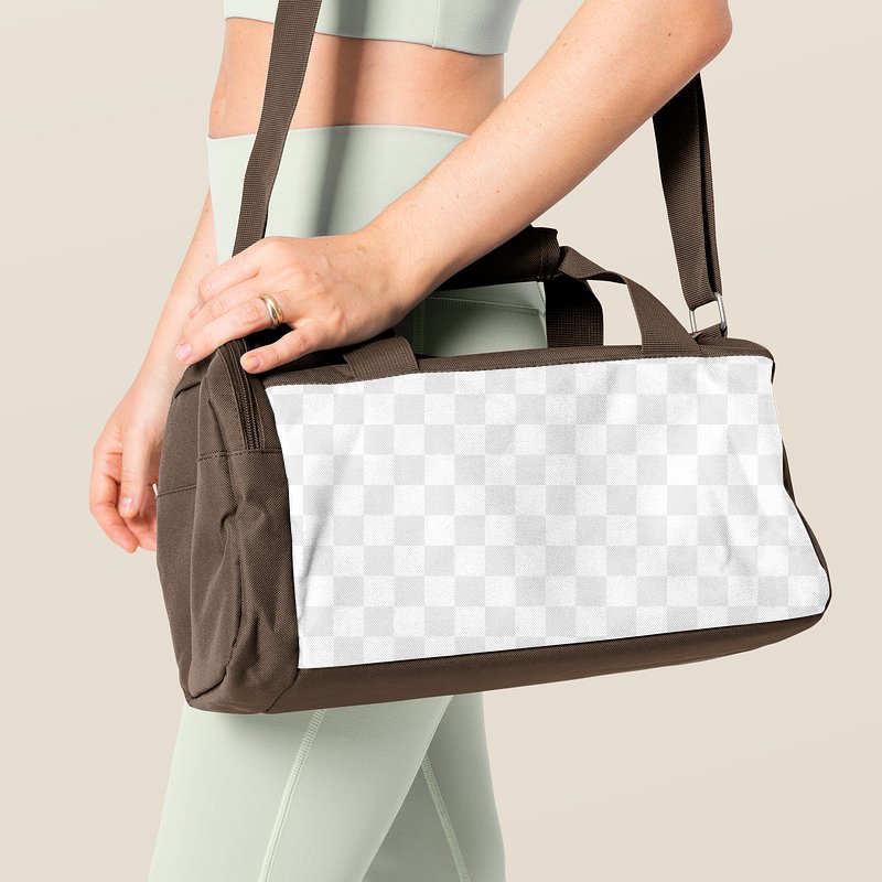 Duffle Bag Png Mockups  Transparent Design Fashion & Accessories