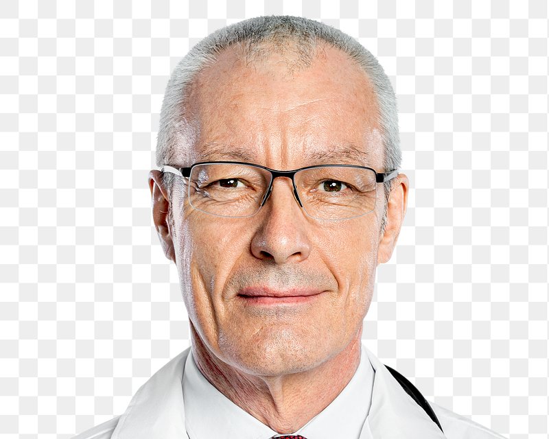 Middle-Aged Man Face transparent PNG - StickPNG