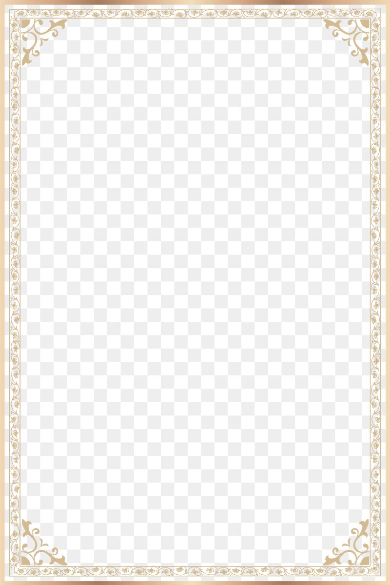Premium AI Image  A brown frame with gold trim and a brown background with  a gold border.