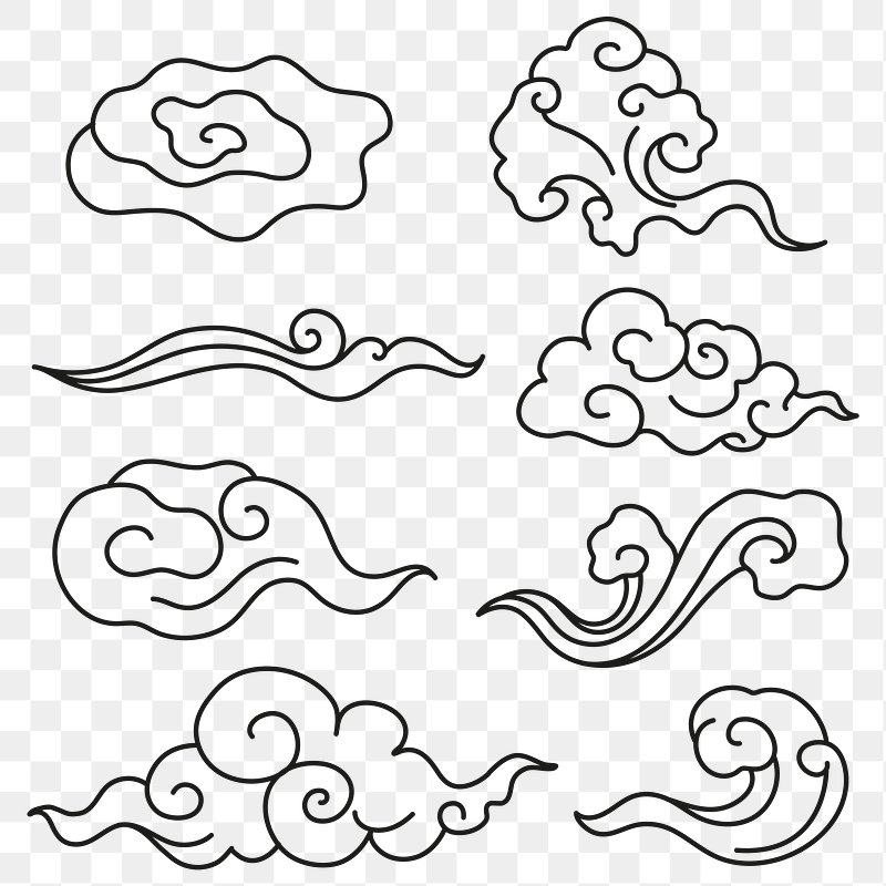 Japanese Cloud Pattern PNG Images For Free Download - Pngtree