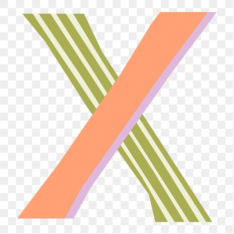 Cross Out Png - Letter X Png, Transparent Png(600x600) - PngFind