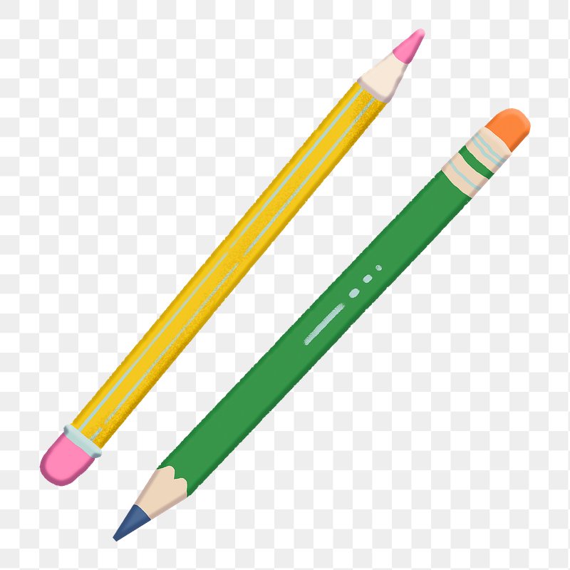 Pencil With Eraser PNG Images & PSDs for Download