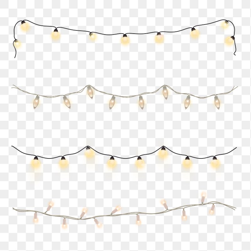 Transparent White String Png
