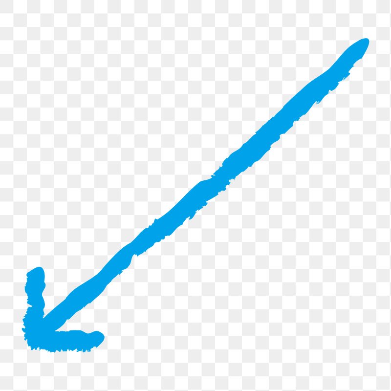 blue arrow png