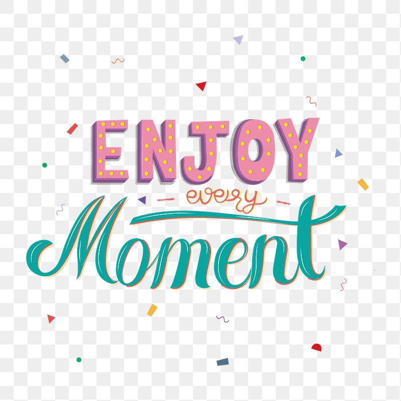 Enjoying The Moment PNG Transparent Images Free Download, Vector Files