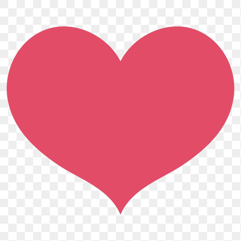Download Pink Heart Shape - Symbol of Love and Friendship PNG