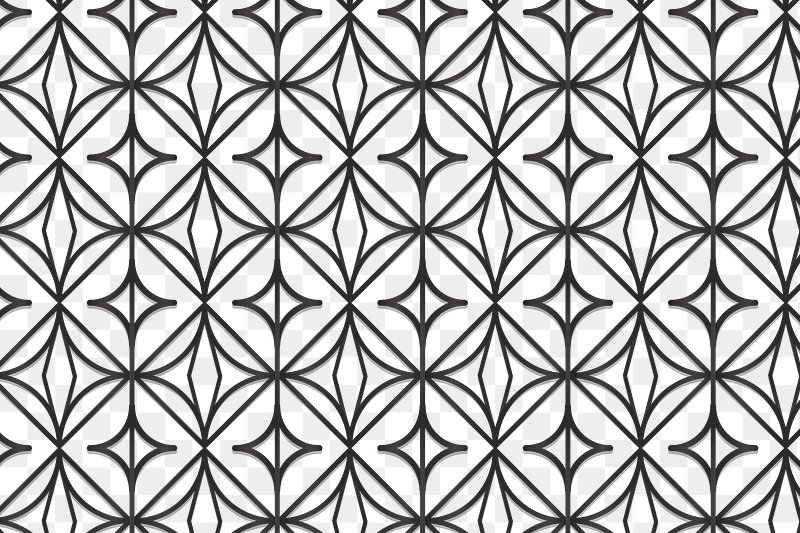 Black round geometric patterned background | Premium PNG - rawpixel