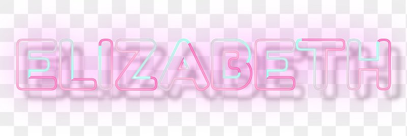 Name Neon PNG Images | Free Photos, PNG Stickers, Wallpapers ...