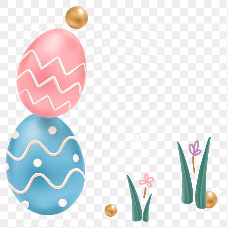 Png luxury easter egg and  Free PNG Sticker - rawpixel