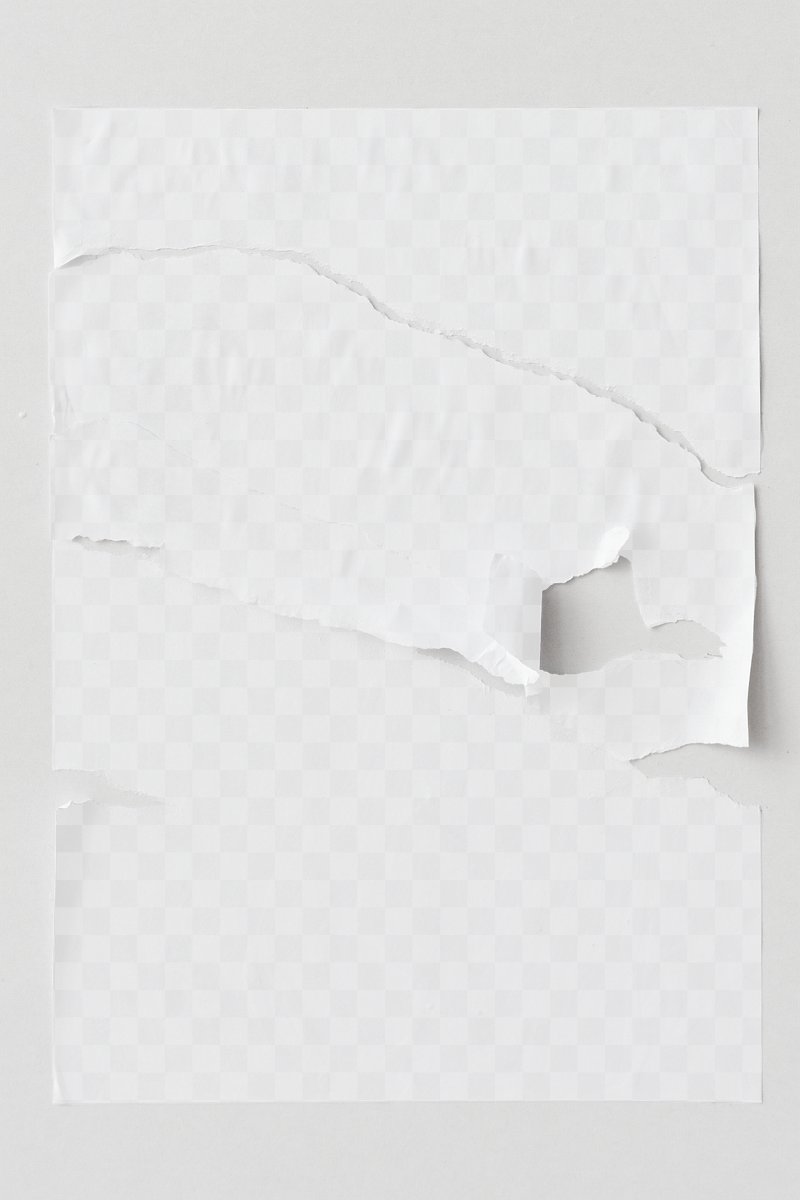 Ripped paper border mockup png handmade background, free image by  rawpixel.com / Chanikarn Thongsupa