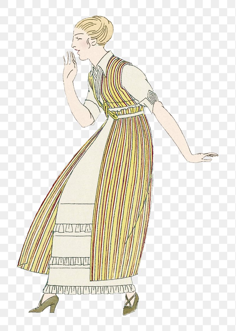Woman png in beige dress illustration,… | Free stock illustration | High Resolution graphic Woman png in beige dress illustration, remixed from the artworks by Bernard Boutet de Monvel