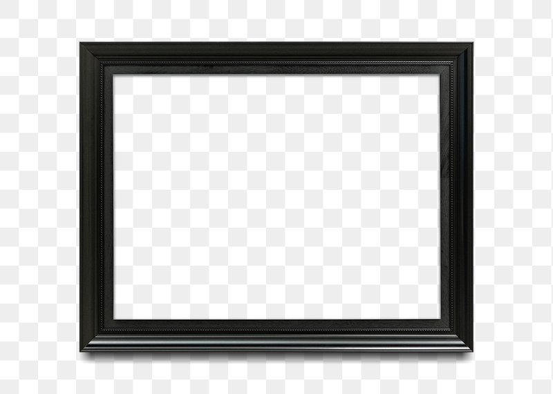 Blank frame transparent png | Free stock illustration | High Resolution