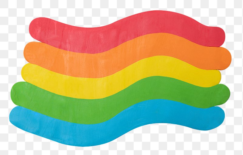 Rainbow Clay PNG Images | Free Photos, PNG Stickers, Wallpapers