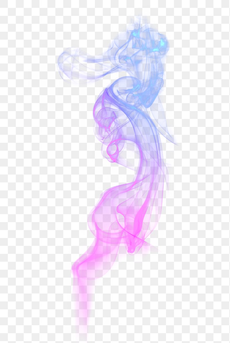 purple smoke transparent