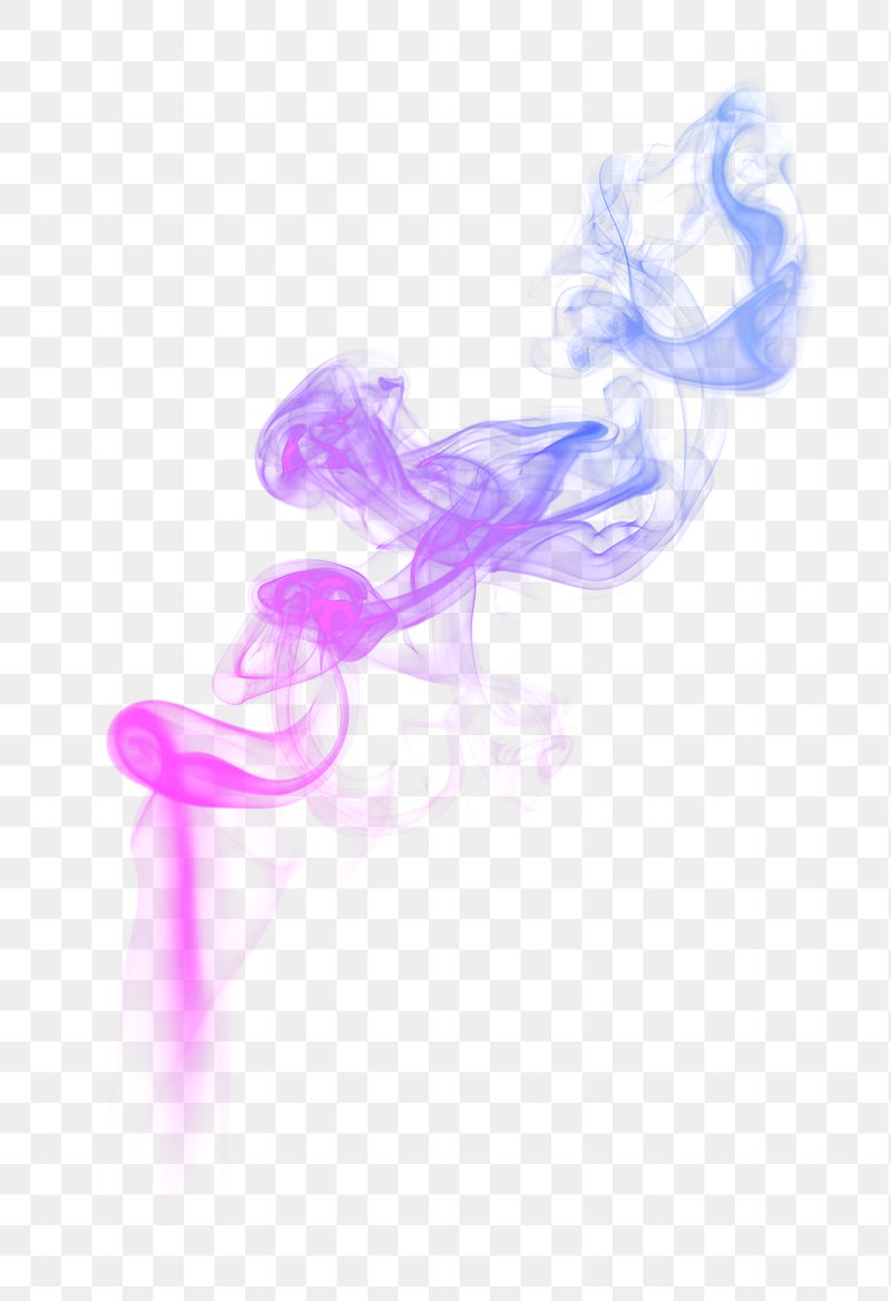 purple smoke png
