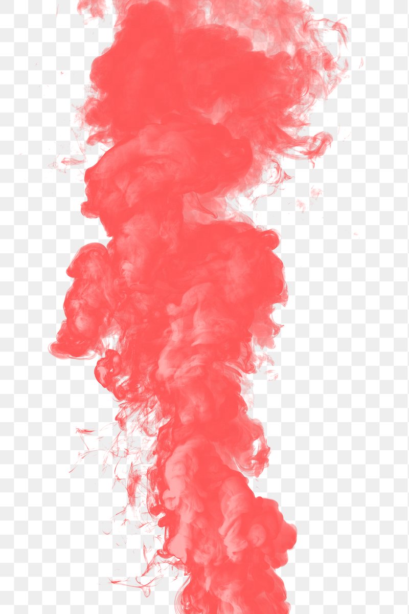 red smoke effect png