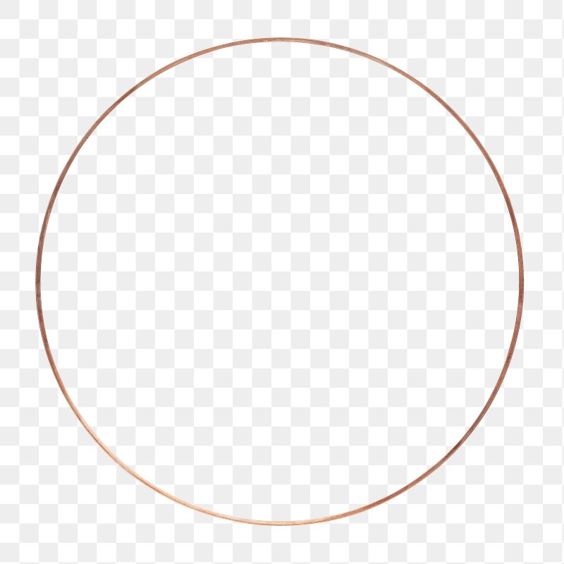 circle frame vector png