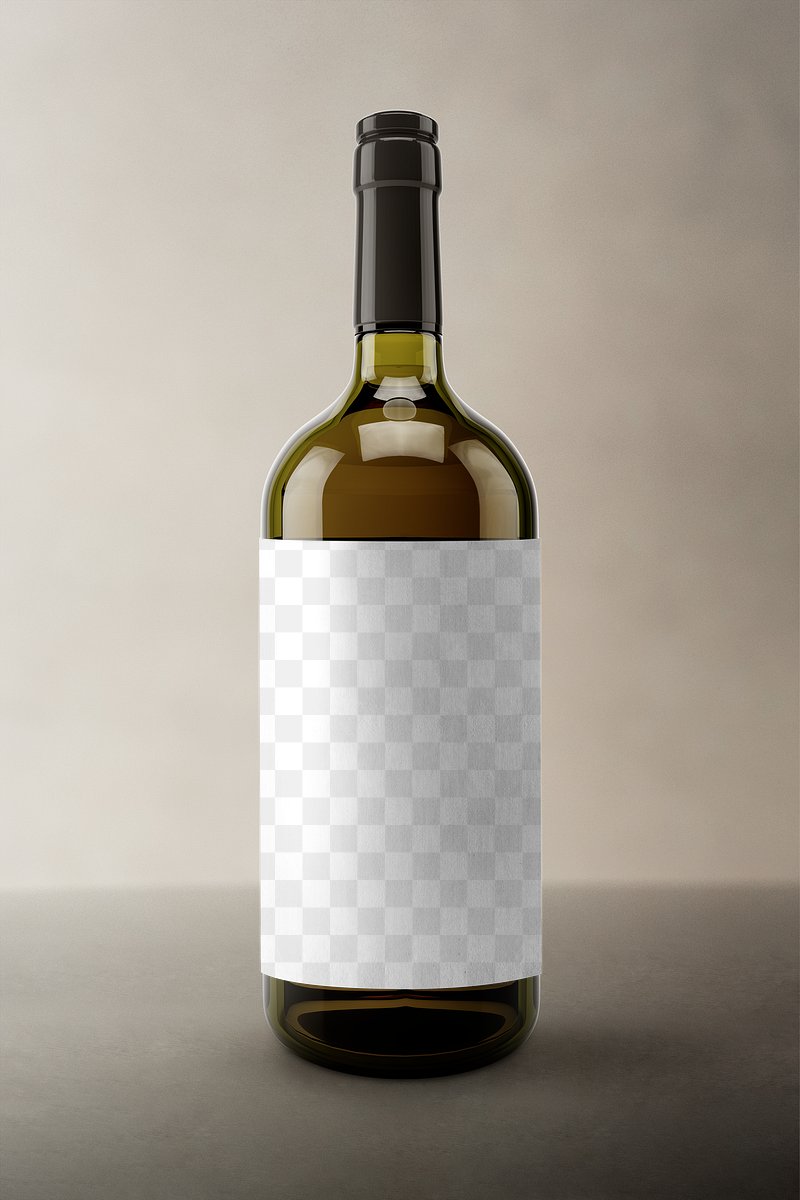 wine bottle and glass png
