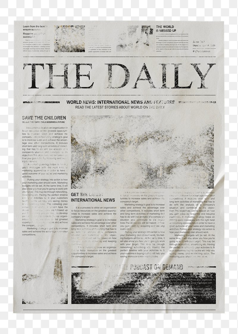 Details 100 newspaper png background