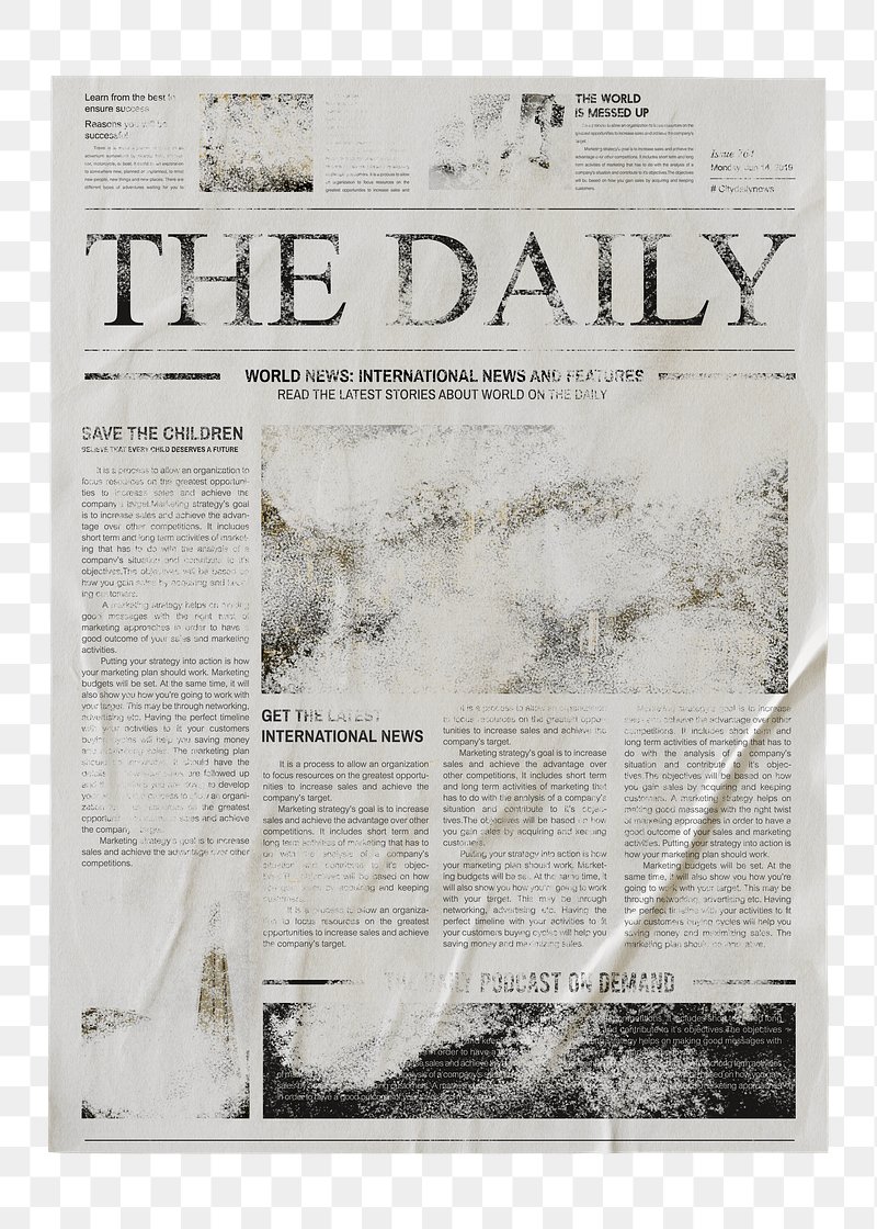 Newspaper Png Images Free Photos Png Stickers Wallpapers Backgrounds Rawpixel