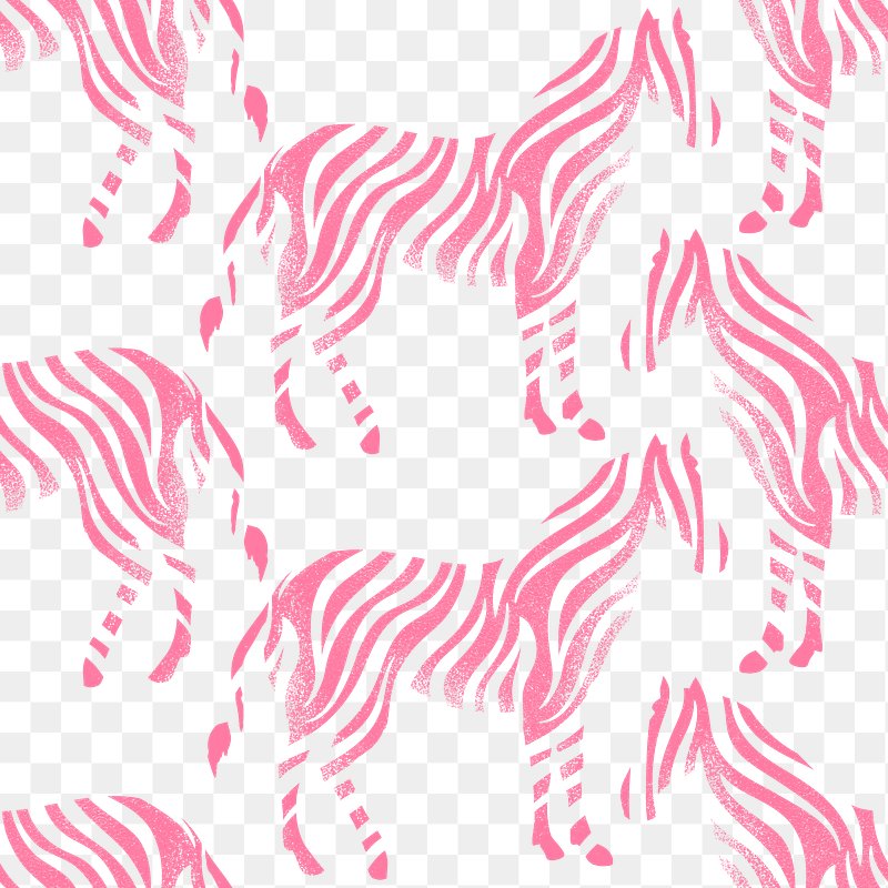 pink zebra background designs