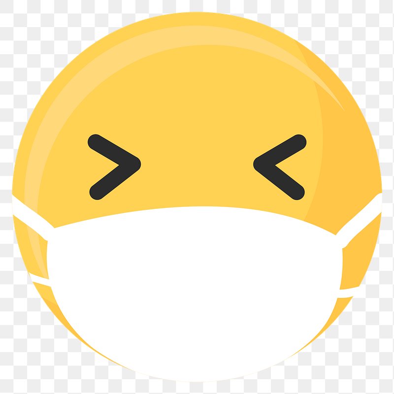  Emoticon Pakai Masker  Png Face With Medical Mask Emoji 