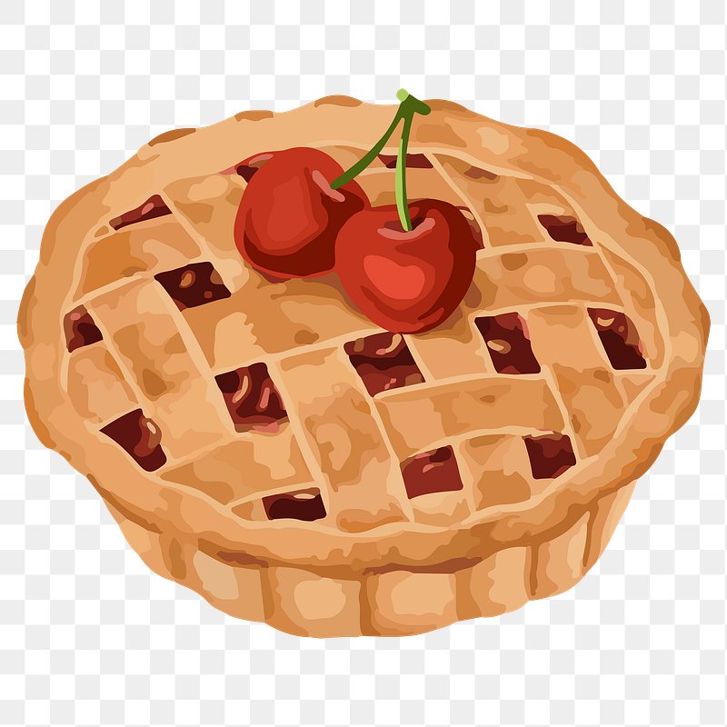 pixel pie images clipart