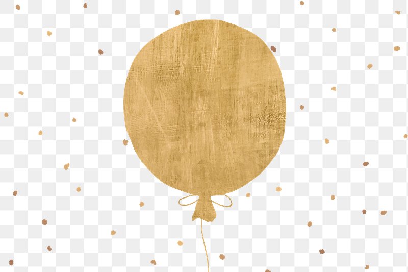 Golden Balloon PNG Images | Free Vectors, PNGs, Mockups & Backgrounds