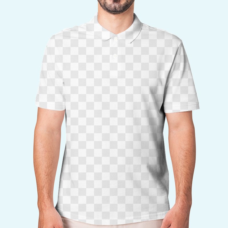 white polo t shirt template