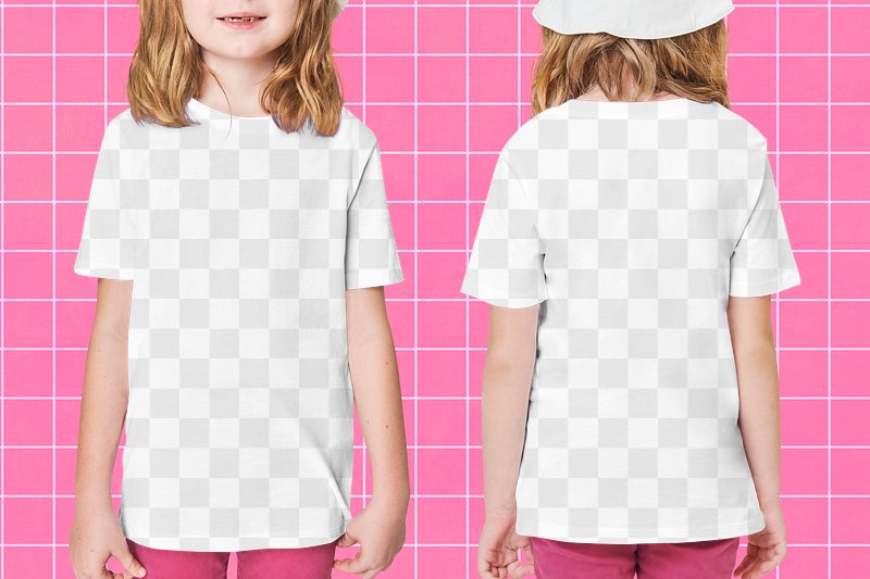 Kids t-shirt mockup. PSD object. By NatalyDesign