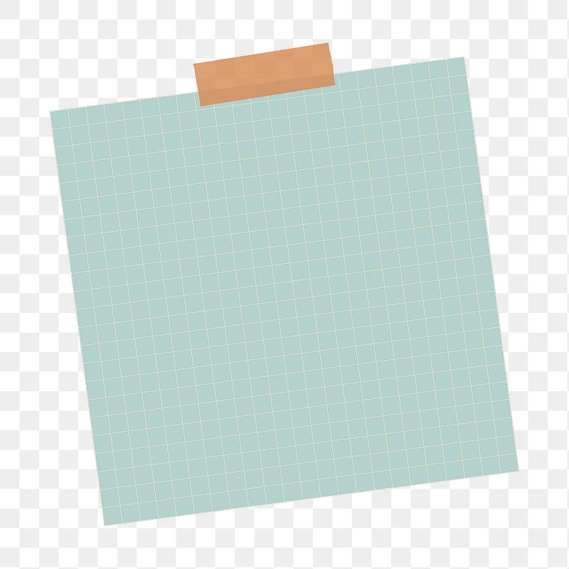 post it note transparent background green