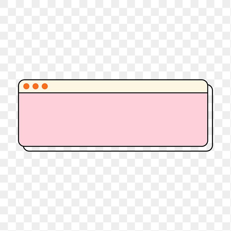 aesthetic window tab png