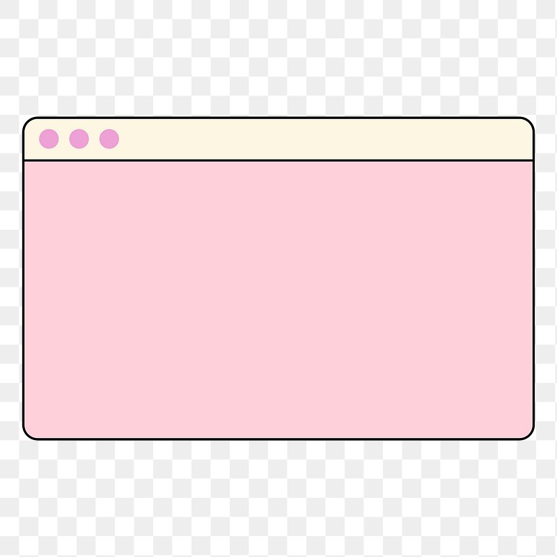 aesthetic window tab png