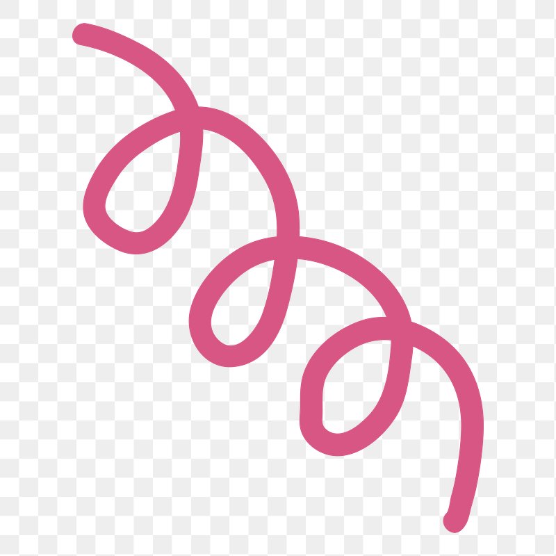 pink line clipart