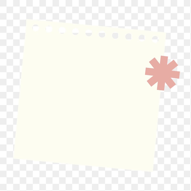 Note Paper PNG Images | Free PNG Vector Graphics, Effects & Backgrounds ...