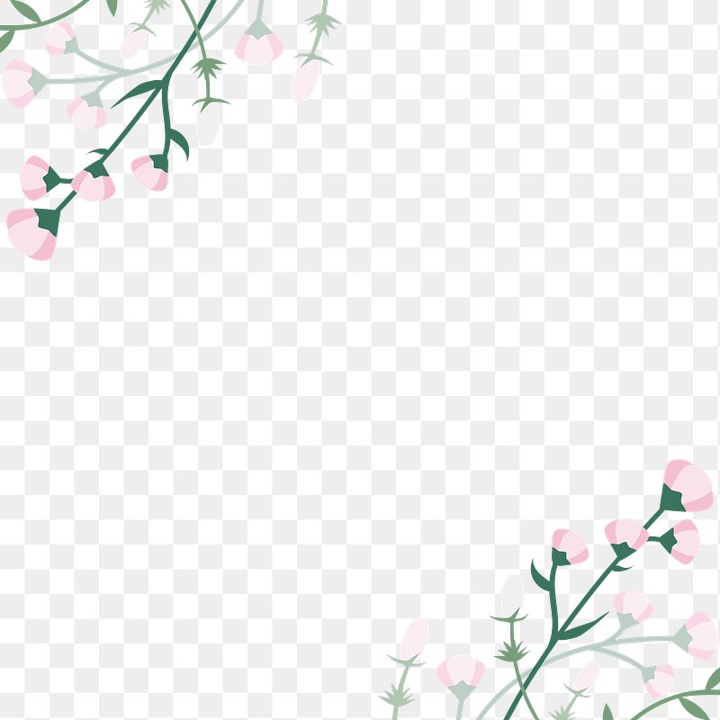 Simple Square Pink Border PNG Images | Free Photos, PNG Stickers ...