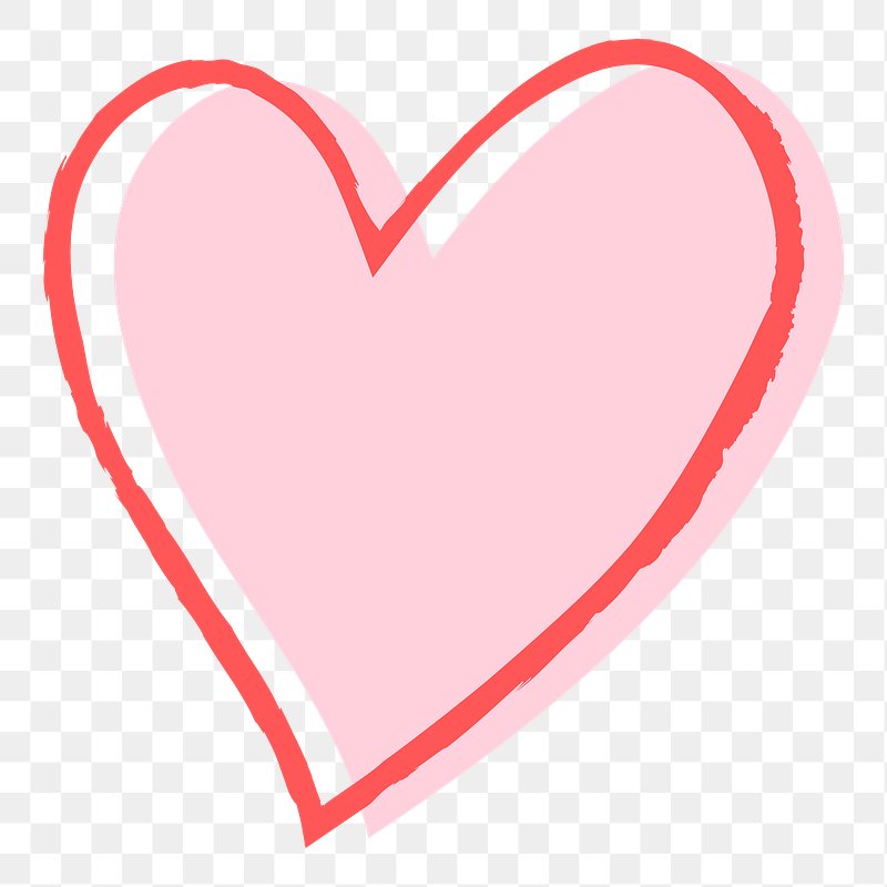 Heart Drawing PNG Transparent Images Free Download | Vector Files | Pngtree