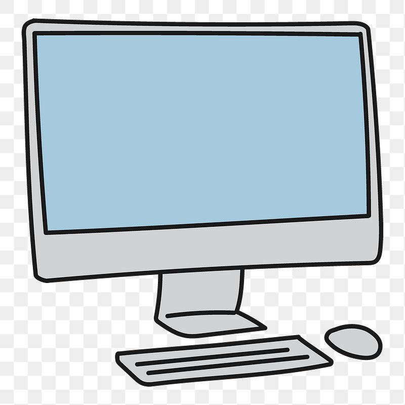 Computer Lcd Led Monitor Colorvector Drawing Stock Vector (Royalty Free)  722063572 | Shutterstock