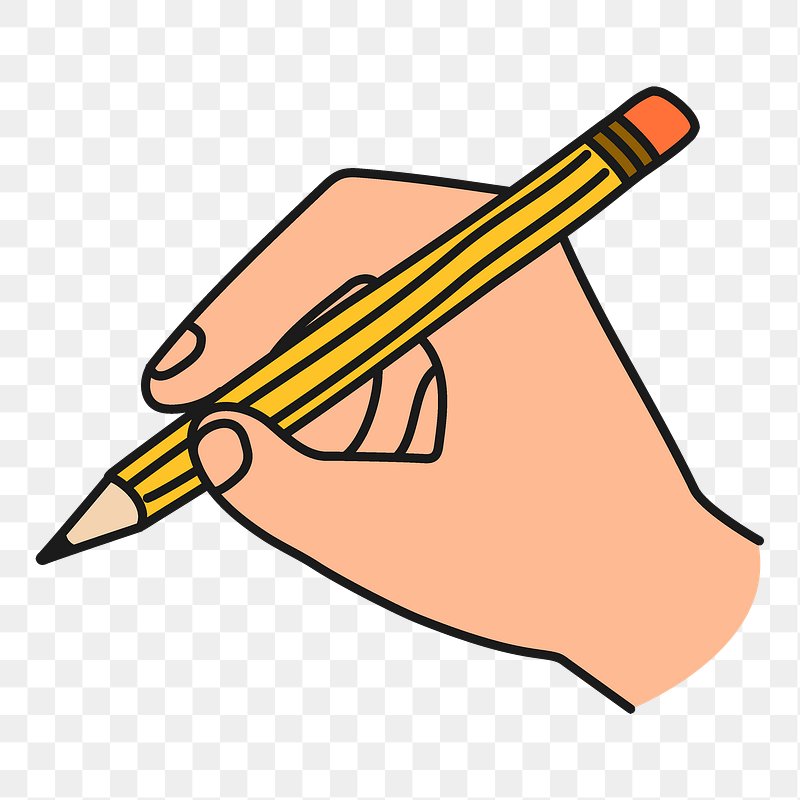 pencil writing cartoon