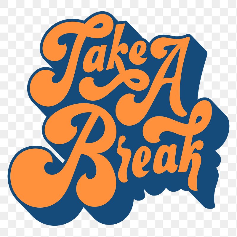 take a break clipart