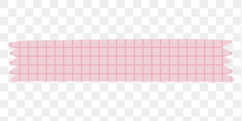 FREE Washi Tape PNG with Transparent Background in ANY Color