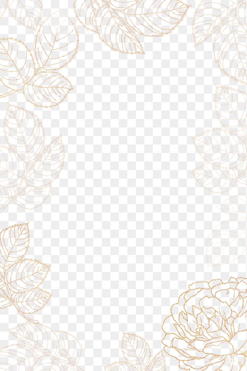 gold floral pattern