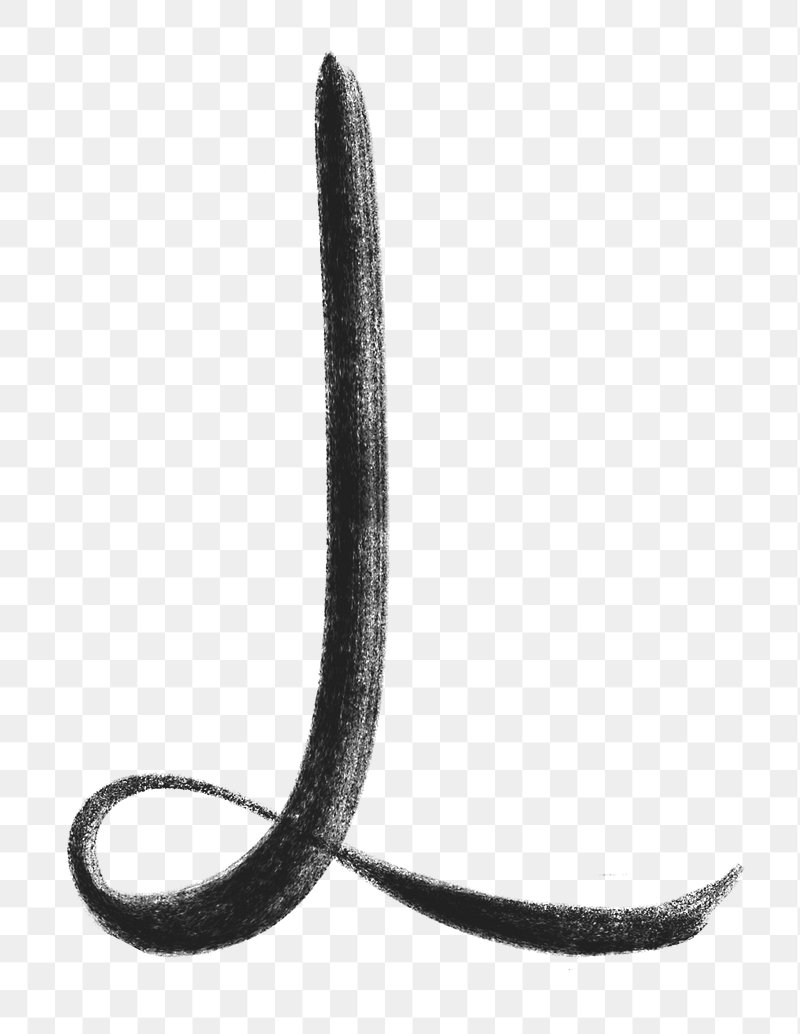 Cursive Letter L Clip Art