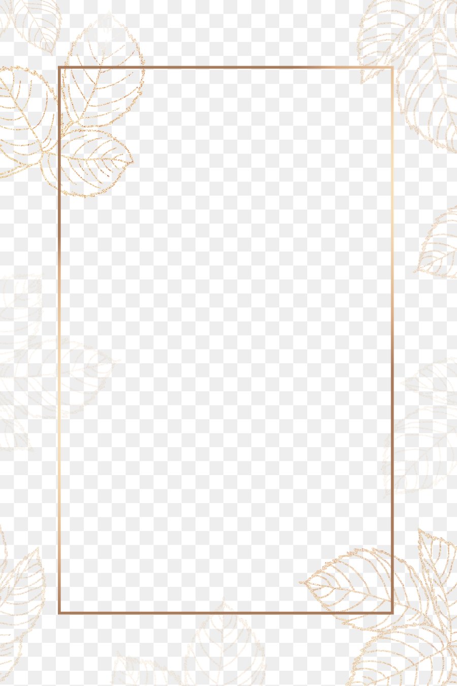 Gold Rectangle Frame PNG Images | Free Vectors, PNGs, Mockups ...