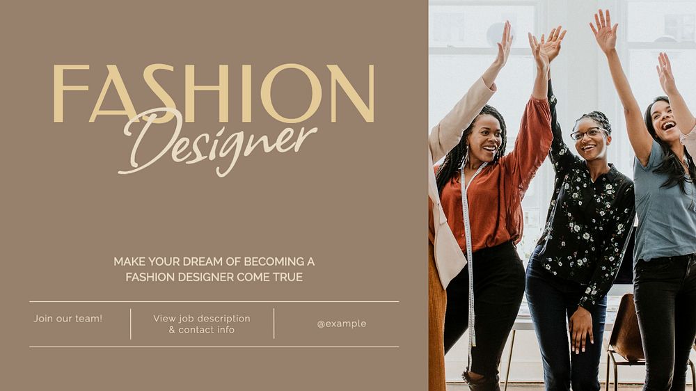 Travel Fashion Designer Dream Job