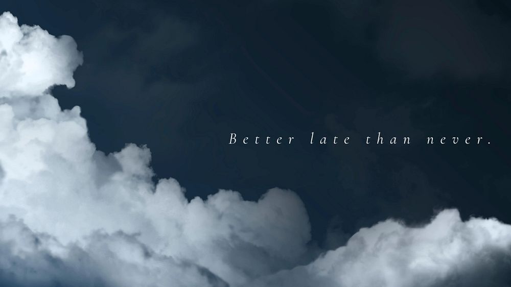 Inspirational quote Powerpoint presentation template, editable text