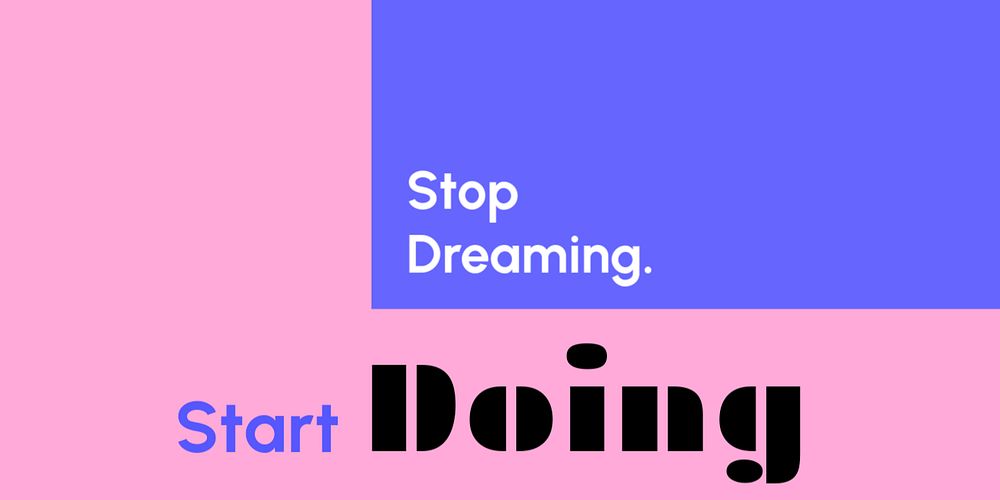 Editable inspirational Twitter post template, funky design